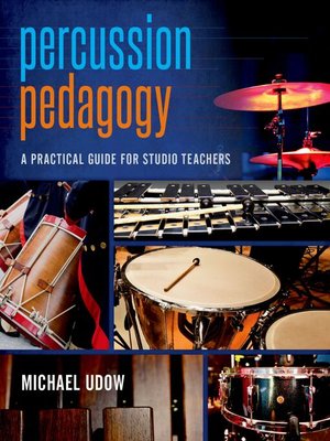 cover image of Percussion Pedagogy